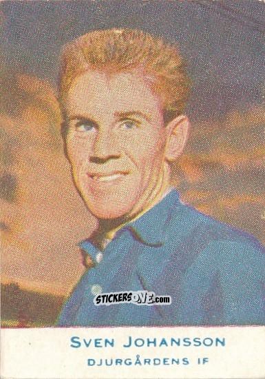 Figurina Sven Johansson - Allsvenskan 1953-1956 n. 402 - Alifabolaget
