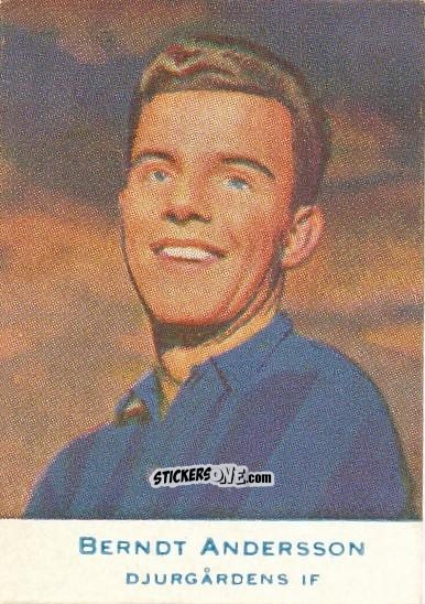 Figurina Bernt Andersson - Allsvenskan 1953-1956 n. 403 - Alifabolaget
