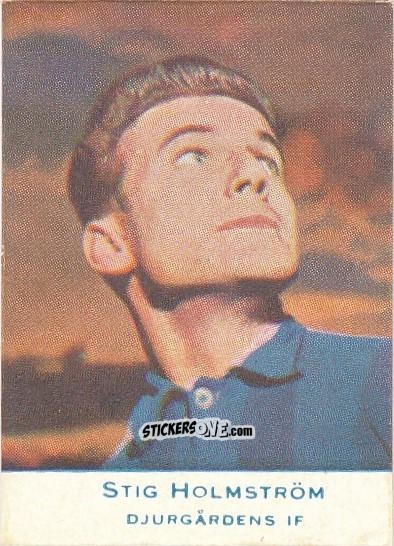 Figurina Stig Holmström - Allsvenskan 1953-1956 n. 412 - Alifabolaget
