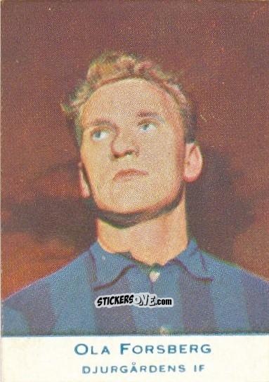 Figurina Ola Forsberg - Allsvenskan 1953-1956 n. 413 - Alifabolaget
