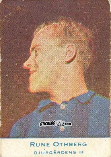 Figurina Rune Othberg - Allsvenskan 1953-1956 n. 421 - Alifabolaget
