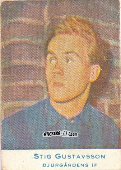 Figurina Stig Gustafsson - Allsvenskan 1953-1956 n. 423 - Alifabolaget
