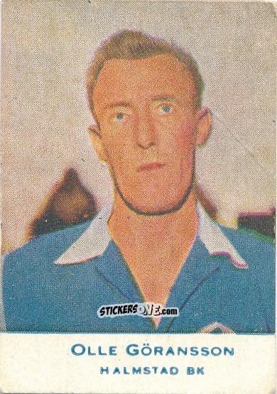 Cromo Olle Göransson - Allsvenskan 1953-1956 n. 434 - Alifabolaget
