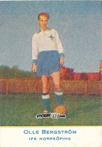 Cromo Olle Bergström - Allsvenskan 1953-1956 n. 438 - Alifabolaget

