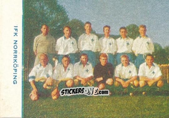 Sticker Lagbild Ifk Norrköping (Team Photo) Tc - Allsvenskan 1953-1956 n. 440 - Alifabolaget
