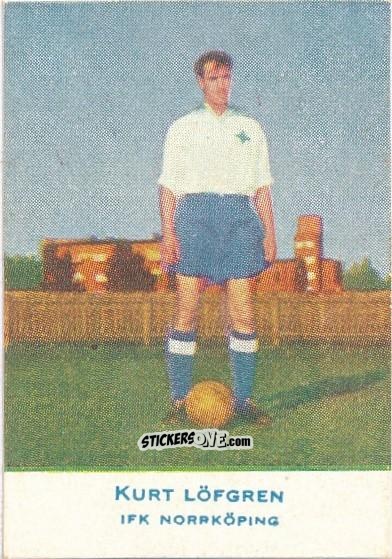 Cromo Kurt Löfgren - Allsvenskan 1953-1956 n. 442 - Alifabolaget
