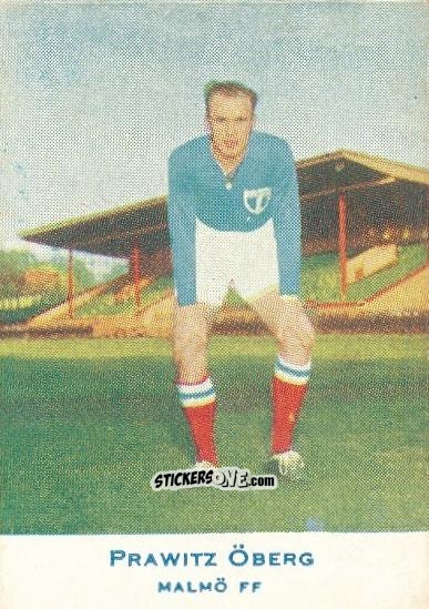 Figurina Prawitz Öberg - Allsvenskan 1953-1956 n. 447 - Alifabolaget
