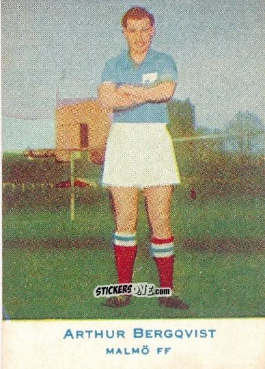 Figurina Arthur Bergqvist - Allsvenskan 1953-1956 n. 454 - Alifabolaget
