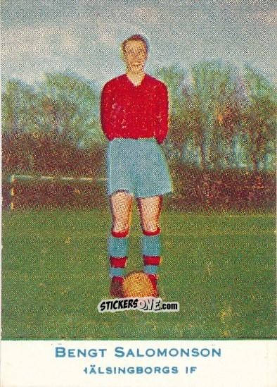 Figurina Bengt Salomonson - Allsvenskan 1953-1956 n. 458 - Alifabolaget
