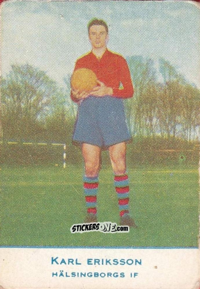 Figurina Karl Eriksson - Allsvenskan 1953-1956 n. 460 - Alifabolaget
