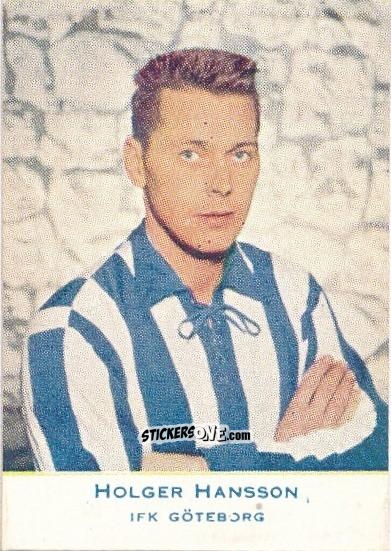 Figurina Holger Hansson - Allsvenskan 1953-1956 n. 474 - Alifabolaget
