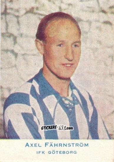 Figurina Axel Fährnström - Allsvenskan 1953-1956 n. 475 - Alifabolaget
