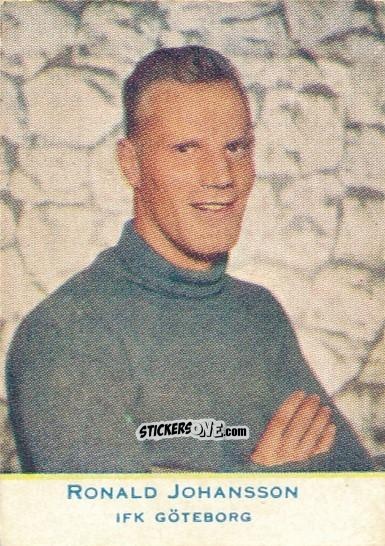 Figurina Ronald Johansson - Allsvenskan 1953-1956 n. 480 - Alifabolaget
