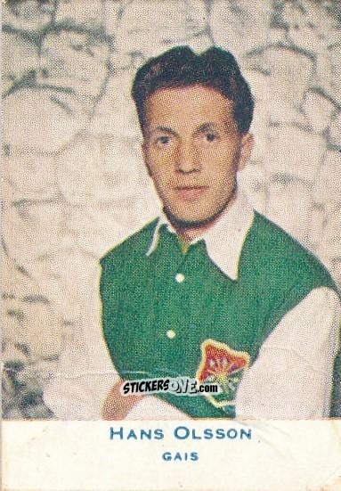 Figurina Hans Olsson - Allsvenskan 1953-1956 n. 484 - Alifabolaget
