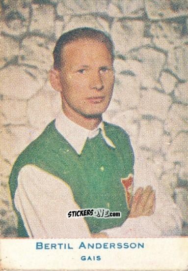 Figurina Bertil Andersson - Allsvenskan 1953-1956 n. 489 - Alifabolaget
