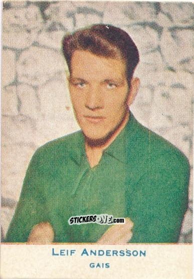 Figurina Leif Andersson - Allsvenskan 1953-1956 n. 490 - Alifabolaget
