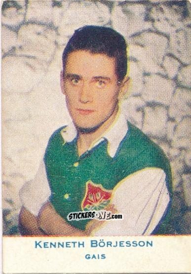 Figurina Kenneth Börjesson - Allsvenskan 1953-1956 n. 491 - Alifabolaget
