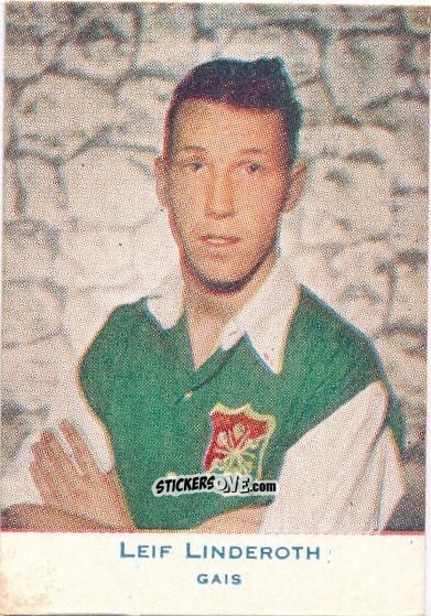 Figurina Leif Linderoth - Allsvenskan 1953-1956 n. 492 - Alifabolaget
