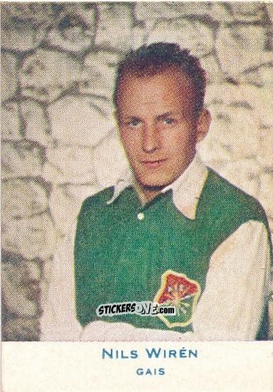 Figurina Nils Wirén - Allsvenskan 1953-1956 n. 494 - Alifabolaget
