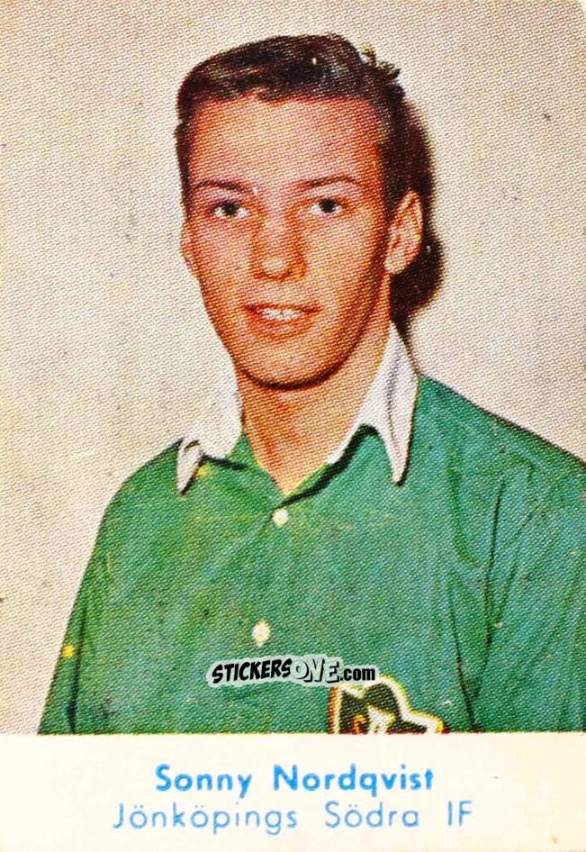 Figurina Sonny Nordqvist - Allsvenskan 1959-1960 n. 647 - Alifabolaget
