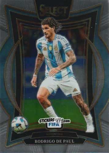 Figurina Rodrigo de Paul - Select FIFA Soccer 2024-2025
 n. 61 - Panini