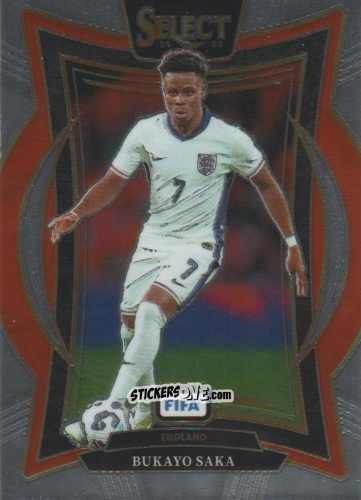 Figurina Bukayo Saka - Select FIFA Soccer 2024-2025
 n. 66 - Panini