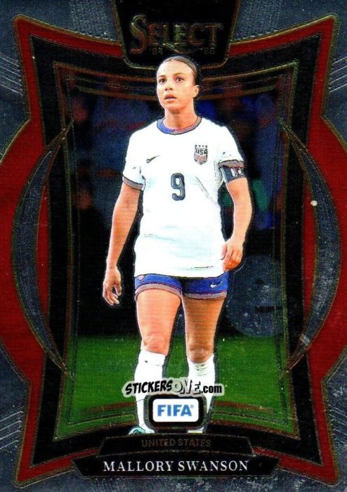Figurina Mallory Swanson - Select FIFA Soccer 2024-2025
 n. 95 - Panini