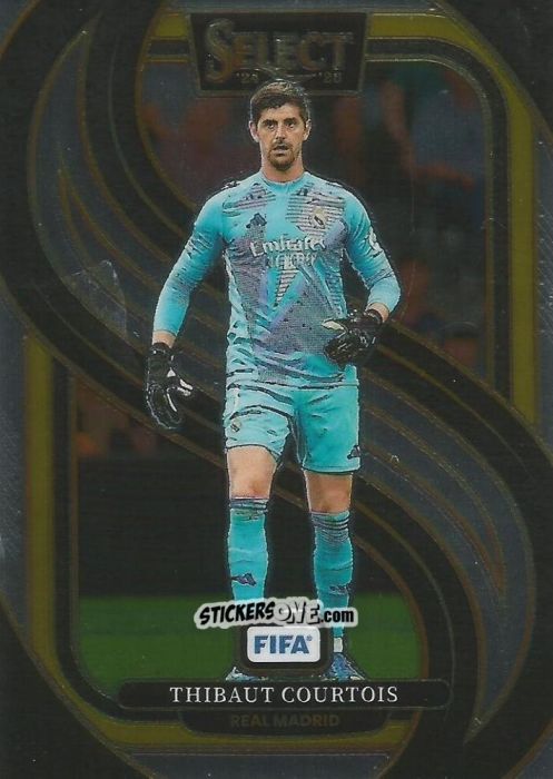 Figurina Thibaut Courtois - Select FIFA Soccer 2024-2025
 n. 103 - Panini