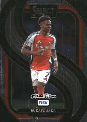 Figurina Bukayo Saka - Select FIFA Soccer 2024-2025
 n. 112 - Panini