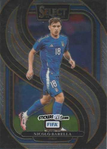Figurina Nicolo Barella - Select FIFA Soccer 2024-2025
 n. 187 - Panini