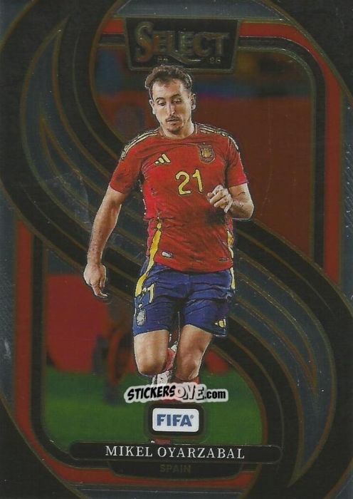 Figurina Mikel Oyarzabal - Select FIFA Soccer 2024-2025
 n. 191 - Panini