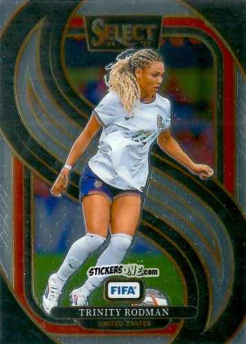 Sticker Trinity Rodman - Select FIFA Soccer 2024-2025
 n. 195 - Panini