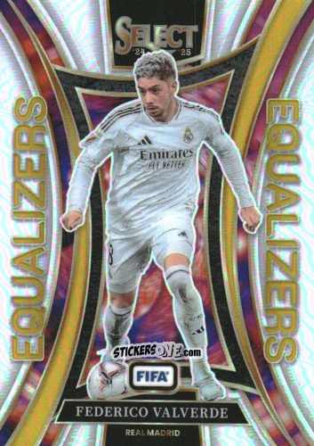 Figurina Federico Valverde - Select FIFA Soccer 2024-2025
 n. E14 - Panini