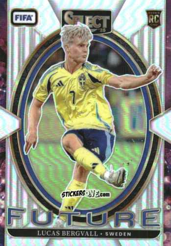 Cromo Lucas Bergvall - Select FIFA Soccer 2024-2025
 n. SF11 - Panini