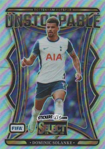 Cromo Dominic Solanke - Select FIFA Soccer 2024-2025
 n. U8 - Panini