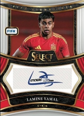 Figurina Lamine Yamal - Select FIFA Soccer 2024-2025
 n. S15 - Panini