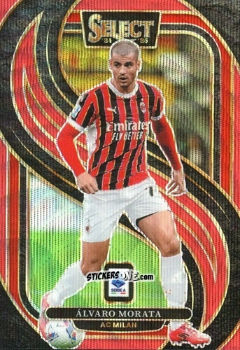 Figurina Alvaro Morata - Select Serie A 2024-2025
 n. 152 - Panini