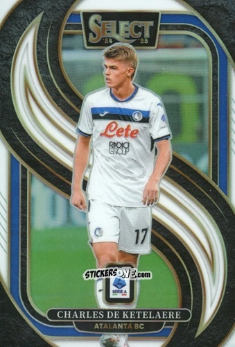 Sticker Charles De Ketelaere - Select Serie A 2024-2025
 n. 159 - Panini