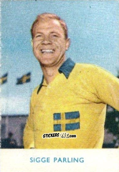 Sticker Sigge Parling - VM spelare 1958
 n. 616 - Alifabolaget
