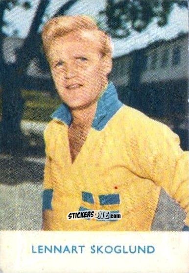 Sticker Lennart Skoglund - VM spelare 1958
 n. 619 - Alifabolaget
