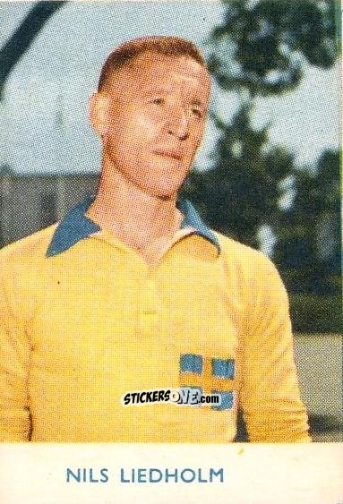 Cromo Nils Liedholm - VM spelare 1958
 n. 621 - Alifabolaget
