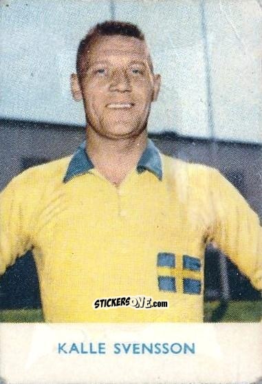 Sticker Kalle Svensson - VM spelare 1958
 n. 622 - Alifabolaget
