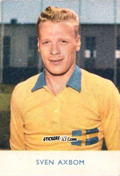Sticker Sven Axbom - VM spelare 1958
 n. 624 - Alifabolaget
