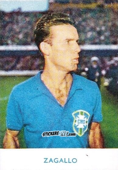Cromo Zagallo - VM spelare 1958
 n. 629 - Alifabolaget

