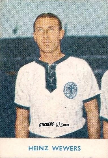 Figurina Heinz Wewers - VM spelare 1958
 n. 636 - Alifabolaget
