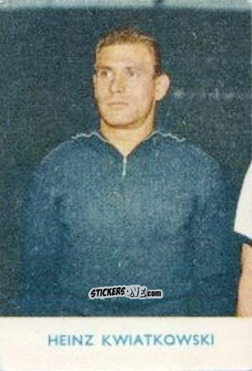 Sticker Heinz Kwiatkowski - VM spelare 1958
 n. 637 - Alifabolaget
