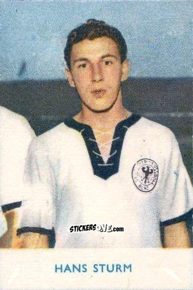 Cromo Hans Sturm - VM spelare 1958
 n. 640 - Alifabolaget
