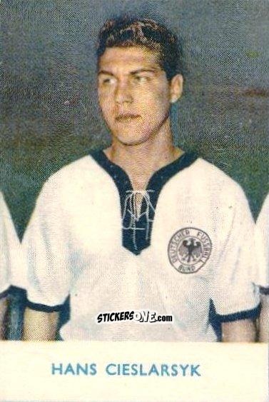 Sticker Hans Cieslarczyk - VM spelare 1958
 n. 644 - Alifabolaget
