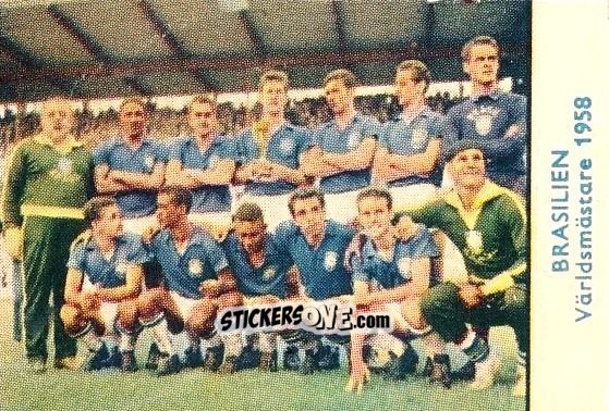 Figurina BRAZIL - World Champions 1958 TC - VM spelare 1958
 n. 649 - Alifabolaget
