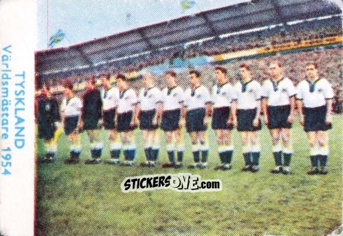 Cromo GERMANY - World Champions 1954 TC - VM spelare 1958
 n. 650 - Alifabolaget
